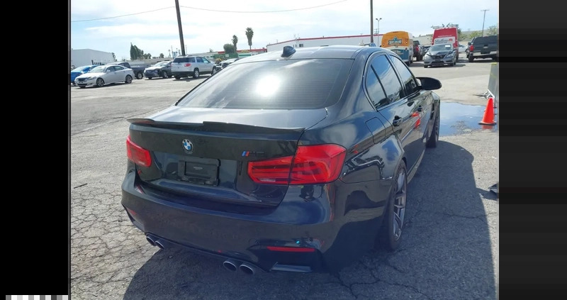 BMW M3 cena 139000 przebieg: 138145, rok produkcji 2018 z Warszawa małe 121